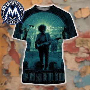 Festival de Nimes Night Two Show Poster For The Cure At The Arenes de Nimes In France On July 25 2026 All Over Print Shirt