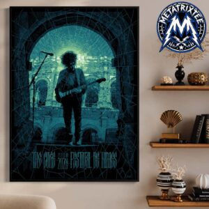 Festival de Nimes Night Two Show Poster For The Cure At The Arenes de Nimes In France On July 25 2026 High-Quality Poster Canvas