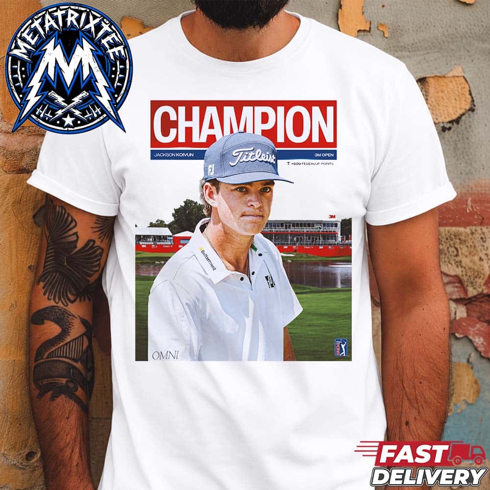 First PGA Tour Victory For Jackson Koivun At The 3M Open Unisex T-Shirt First PGA Tour Victory For Jackson Koivun At The 3M Open Unisex T-Shirt