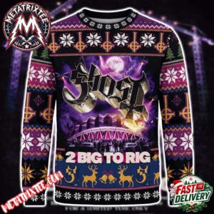 Ghost 2 Big To Rig 2026 Feature Film Capturing Skeletour World Tour Chirstmas Gifts 2026 Xmas Ugly Sweater