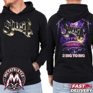 Ghost 2 Big To Rig Tee 2026 Feature Film Capturing Skeletour World Tour Two Sided Hoodie T-Shirt