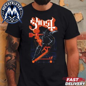 Ghost Auteur Tee 2 Big To Rig 2026 Feature Film Capturing Skeletour World Tour Vintage T-Shirt