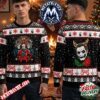 Ghost Necronaut V Artwork With Patternt Purple XMAS Collectors Edition Ugly Christmas Sweater