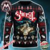 Ghost Satanized Congregation Holiday Christmas Xmas Ugly Christmas Sweater Ghost Satanized Congregation Holiday Christmas Xmas Ugly Christmas Sweater
