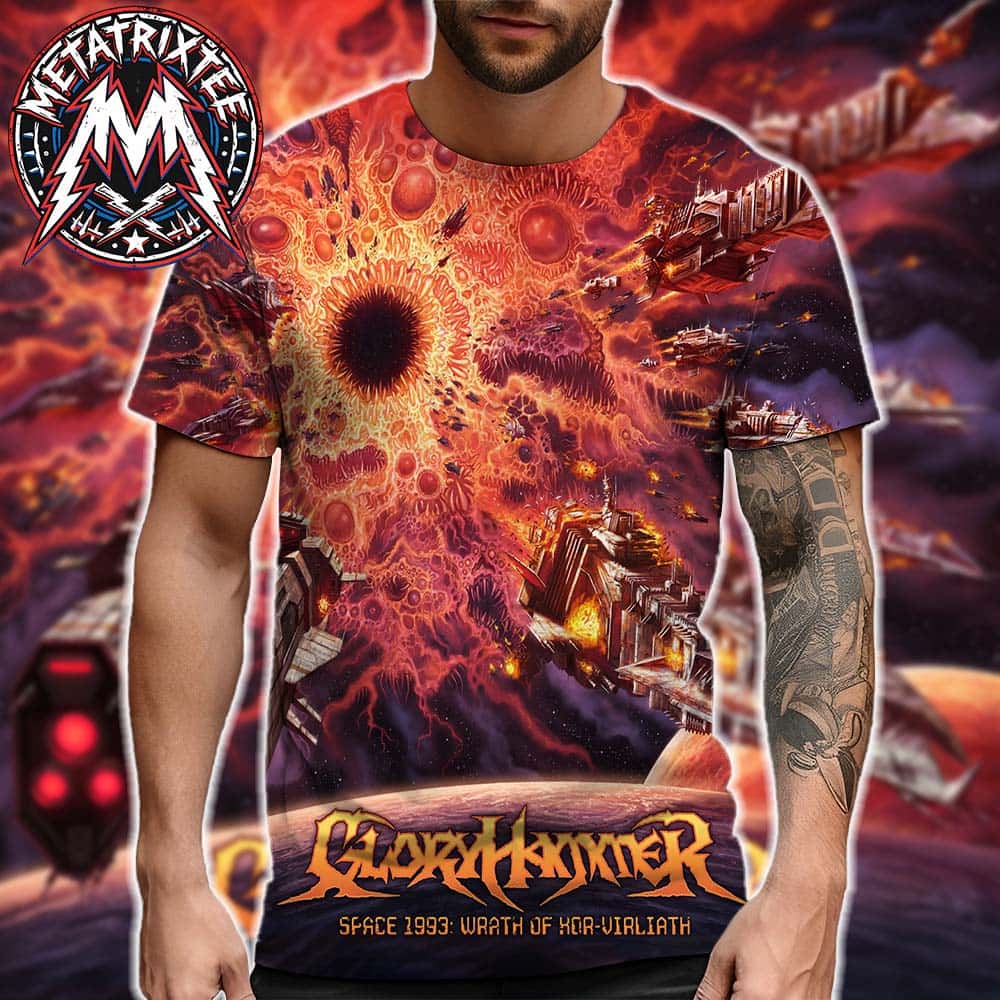 Gloryhammer Space 1993 Wrath of Kor-Virliath New Album Out October 16 2026 All Over Print Shirt Gloryhammer Space 1993 Wrath of Kor-Virliath New Album Out October 16 2026 All Over Print Shirt