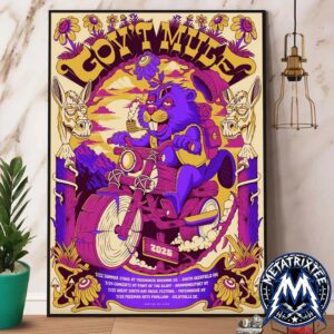 Gov’t Mule Summer Tour 2026 For Kicking in Your Stall Tour July 22 To July 28 Premium Poster Canvas