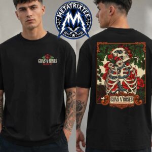 Guns N Roses Raleigh 2026 North American World Tour Merch Tee For July 23 At Carter-Finley Stadium In North Carolina T-Shirt