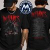 In Flames Gothenburg Soccer Tee For Jesterheads Of Europe Summer Tour 2026 Two Sided Unisex T-Shirt In Flames Gothenburg Soccer Tee For Jesterheads Of Europe Summer Tour 2026 Two Sided Unisex T-Shirt