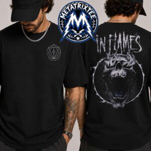 In Flames Screaming Skull Event Tee For Jesterheads Of Europe Summer Tour 2026 Short Unisex T-Shirt
