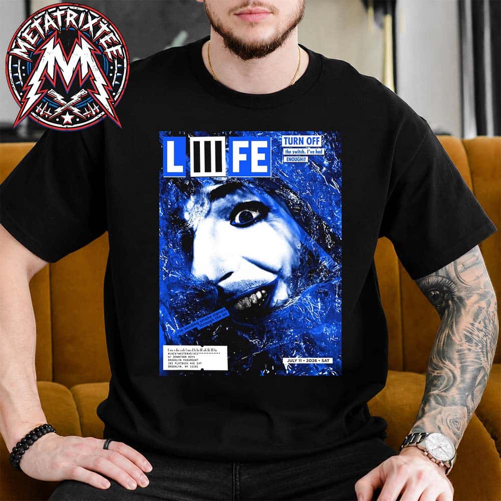 Jack White Brooklyn Night 1 Poster For North American tour 2026 At Brooklyn Paramount In New York On July 11 2026 Unisex T-Shirt Jack White Brooklyn Night 1 Poster For North American tour 2026 At Brooklyn Paramount In New York On July 11 2026 Unisex T-Shirt