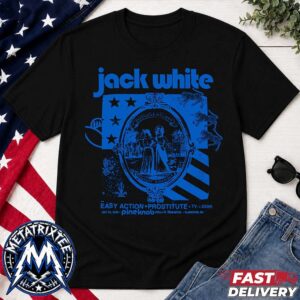 Jack White Event Tee For Concert At The Pine Knob Music Theatre In Clarkston Michigan On July 25 2026 Premium T-Shirt