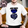 Jack White Frozen Charlotte Tour 2026 Tee Three Skull Figures Cities List For May 30 To November 21 Two Sided Black T-Shirt