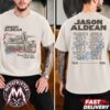 Jason Aldean Songs About Us Tour Photo Tee Dates List For April 10 To September 26 Black T-Shirt