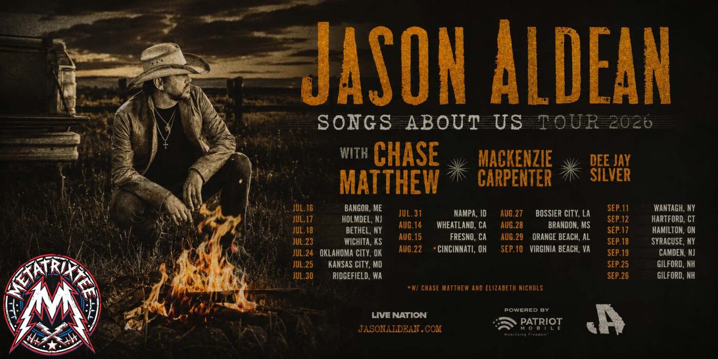 Jason Aldean Songs About Us Tour 2026 Full Cities List, Dates & Special Guests