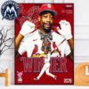 Jordan Walker Team St. Louis Cardinals Named To 2026 Home Run Derby Champion Premium Poster Canvas Jordan Walker Team St. Louis Cardinals Named To 2026 Home Run Derby Champion Premium Poster Canvas
