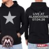 Kanye West San Antonio 2026 Blue Mask Tee Ye Live At Alamodome 2026 For Texas On July 4 2026 White T-Shirt Kanye West San Antonio 2026 Blue Mask Tee Ye Live At Alamodome 2026 For Texas On July 4 2026 White T-Shirt