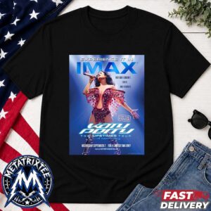 Katy Perry Official Poster For Film Concert Katy Perry The Lifetimes Tour–Live From Paris In IMAX Releasing In Theaters September 2 2026 Short T-Shirt