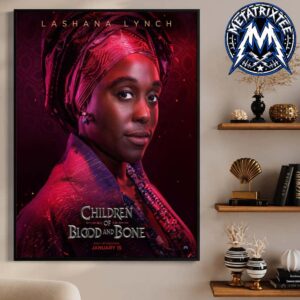 Lashana Lynch Is Jumoke Poster For Film Children Of Blood And Bone Releasing January 15 2027 Durable Poster Canvas