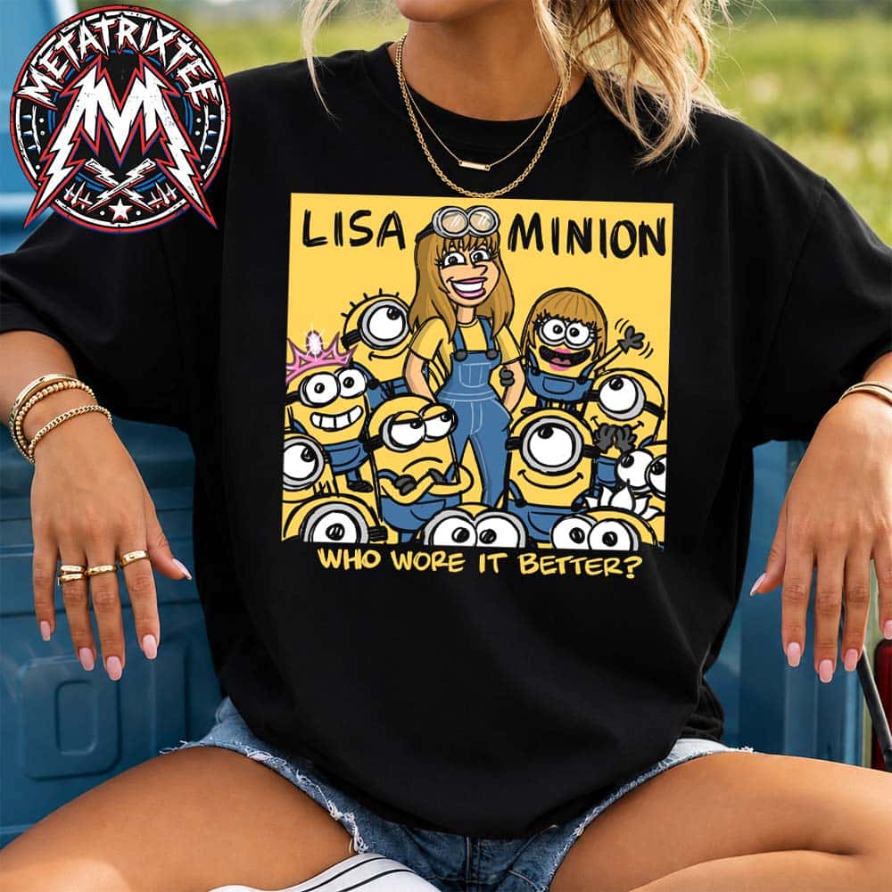 Lisa Minions Who Wore It Better ba-ba-ba-bananas for lalalalisa Vintage Short T-Shirt Lisa Minions Who Wore It Better ba-ba-ba-bananas for lalalalisa Vintage Short T-Shirt