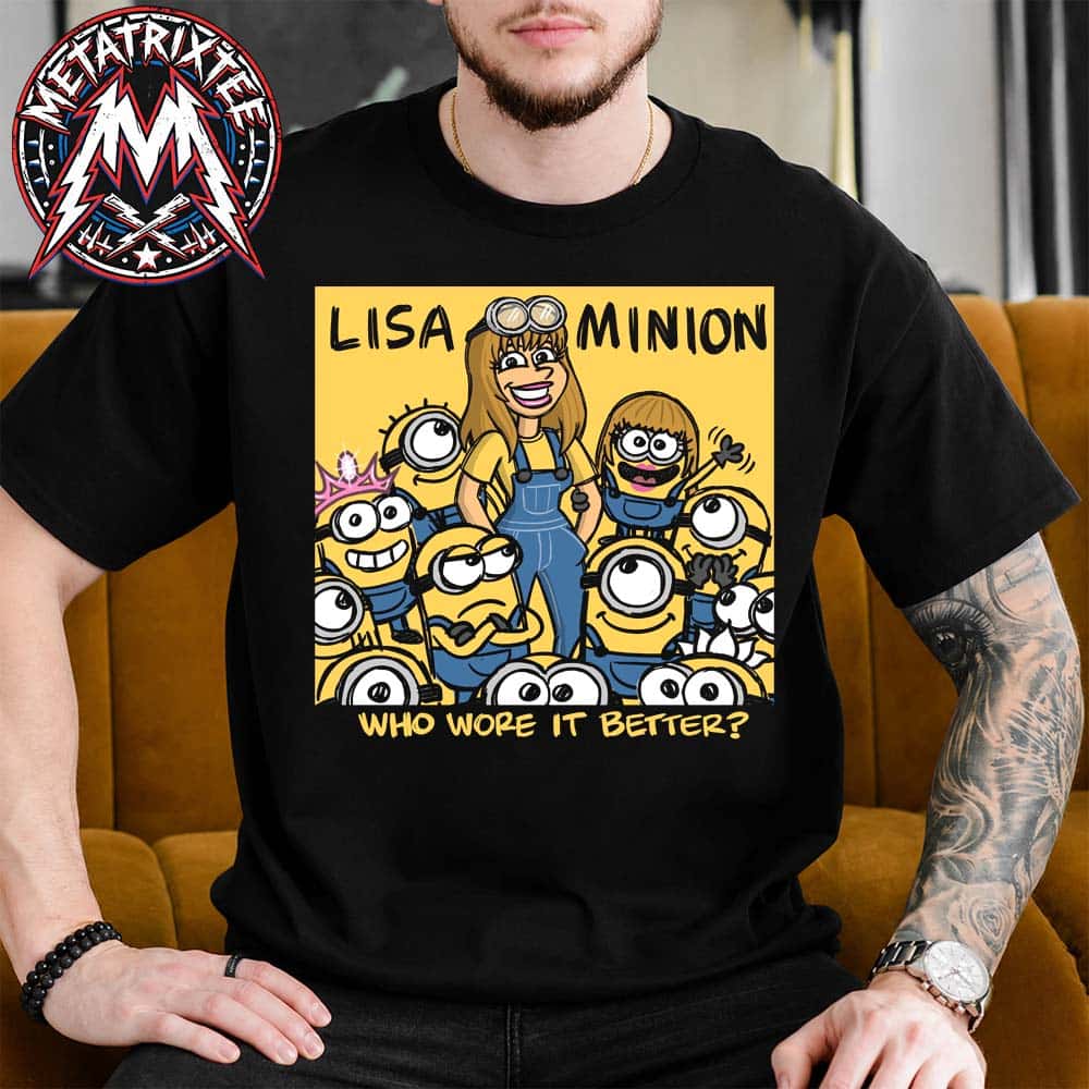 Lisa Minions Who Wore It Better ba-ba-ba-bananas for lalalalisa Vintage Short T-Shirt Lisa Minions Who Wore It Better ba-ba-ba-bananas for lalalalisa Vintage Short T-Shirt