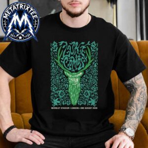 London 2026 Luke Combs My Kinda Saturday Night Tour Poster For Night 3 At Wembley Stadium In On August 2 Unisex T-Shirt