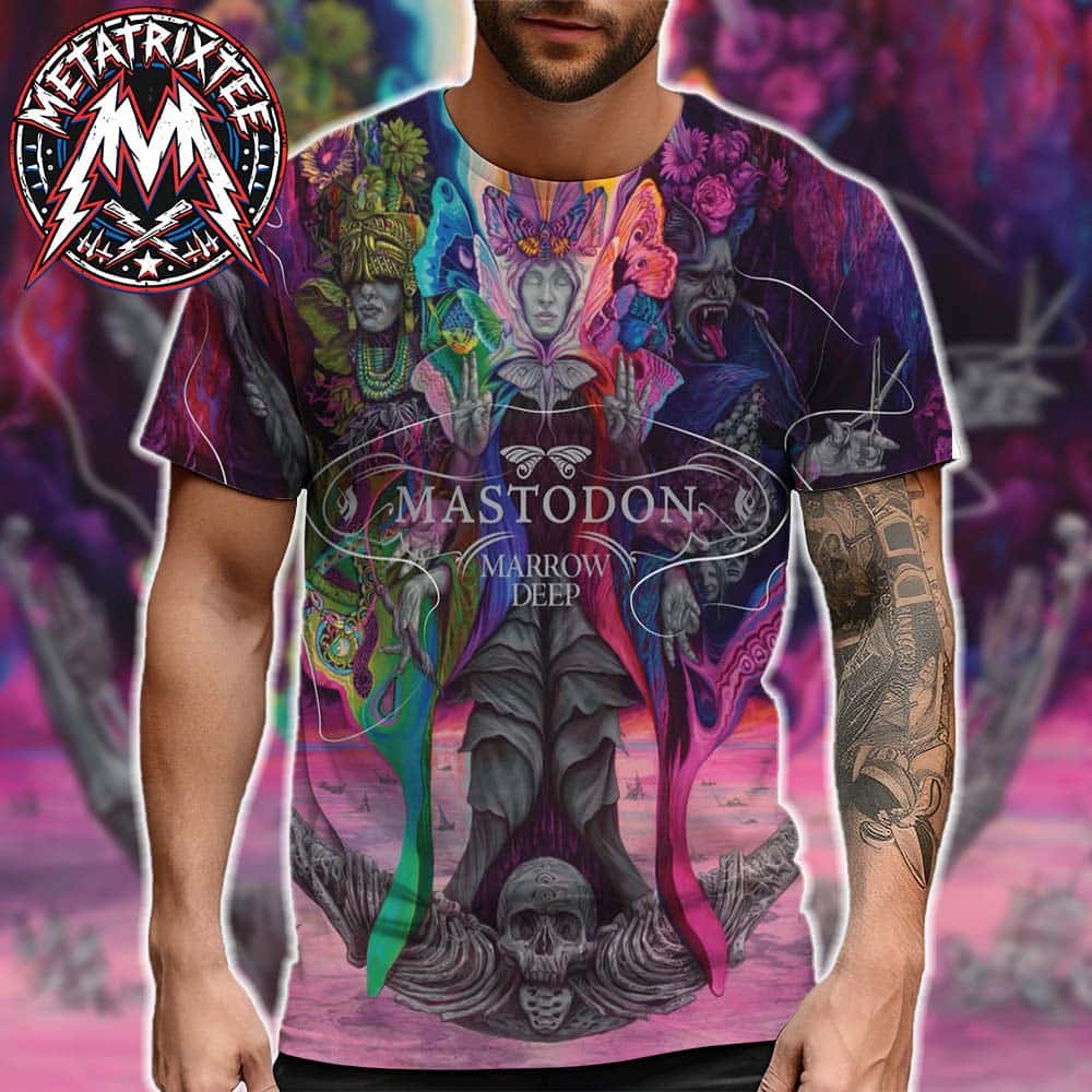 Mastodon Marrow Deep New Album Released On August 28th 2026 All Over Print Shirt Mastodon Marrow Deep New Album Released On August 28th 2026 All Over Print Shirt