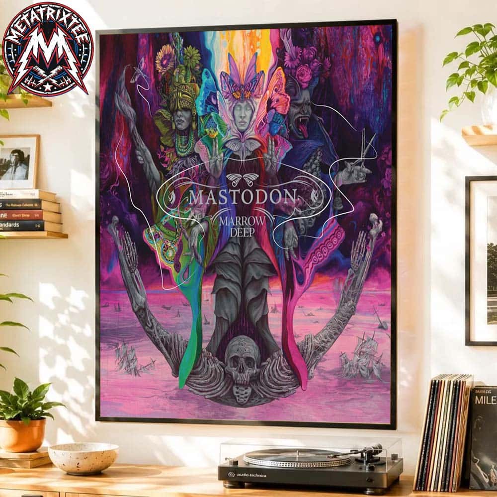 Mastodon Marrow Deep New Album Released On August 28th 2026 Premium Poster Canvas Mastodon Marrow Deep New Album Released On August 28th 2026 Premium Poster Canvas