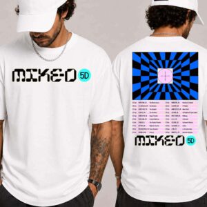 Mike D 5D 2026 Tour Cities List Start Sep 20 In Santa Ana CA To Nov 5 In Brussels BE 2026 White T-Shirt