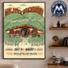 Missouri Southern Hospitality Tour 2026 Poster Whiskey Myers At Morton Amphitheater In Kansas City Riverside On July 30 Gallery-Style Poster Canvas