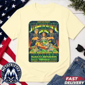 Mohama Saz Show Poster At Alexs Bar In Long Beach California On July 30 2026 Vintage T-Shirt