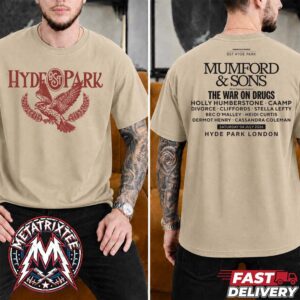 Mumford And Sons x BST Hyde Park 2026 For Hyde Park London On Saturday 4 July 2026 Unisex T-Shirt
