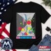 New York 2026 Tour Poster For Nation of Language At The Brooklyn Paramount In Brooklyn NY On September 19th 2026 Red Short T-Shirt New York 2026 Tour Poster For Nation of Language At The Brooklyn Paramount In Brooklyn NY On September 19th 2026 Red Short T-Shirt