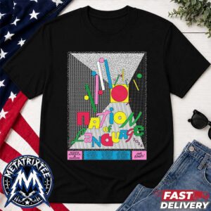 Nation of Language Tour 2026 Cities List Start June 18 In Lille FR To Sep 29 In Portsmouth NH 2026 T-Shirt