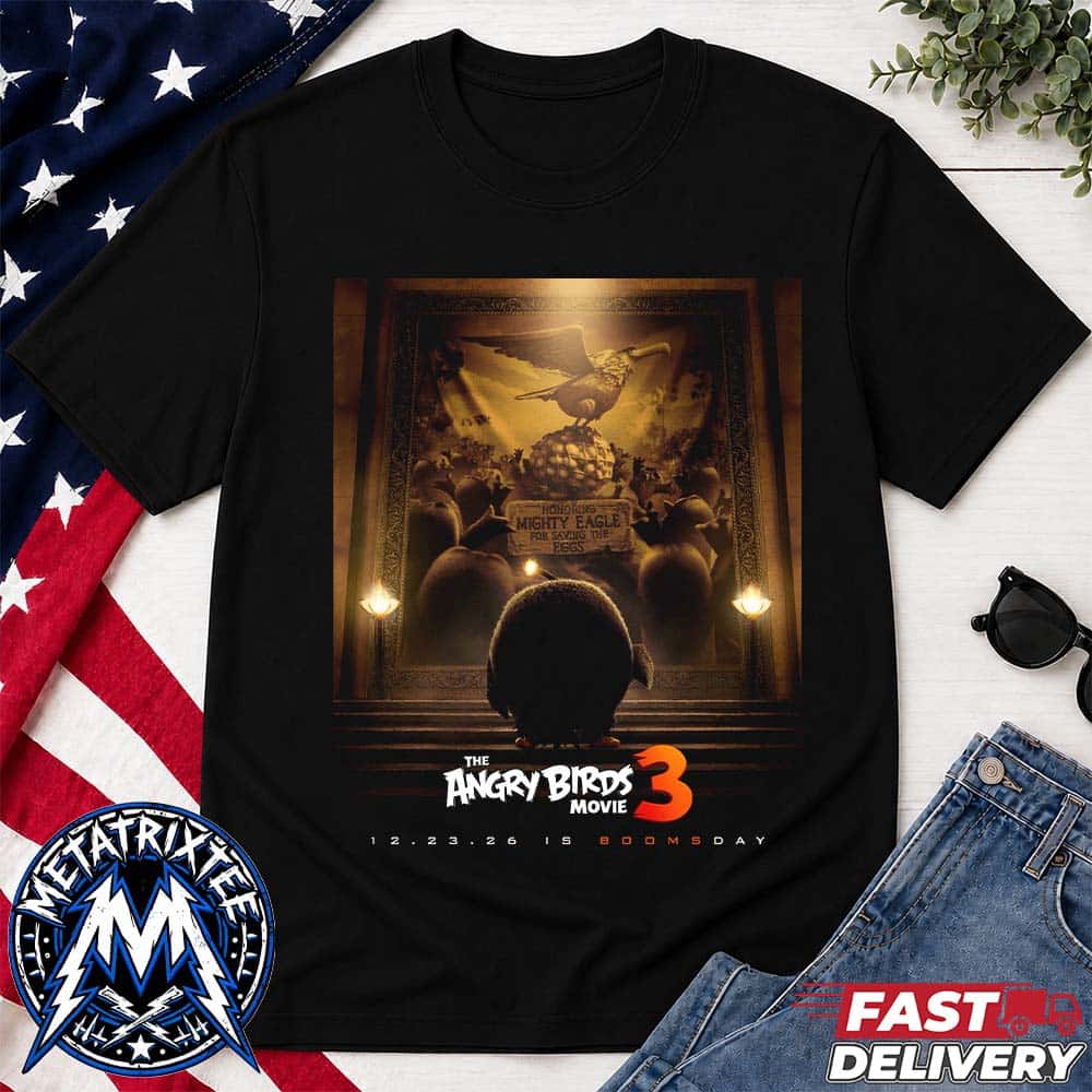 New Poster For Angry Birds 3 Releasing In Theaters On December 23 2026 Unisex T-Shirt New Poster For Angry Birds 3 Releasing In Theaters On December 23 2026 Unisex T-Shirt