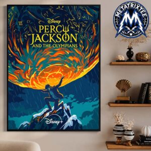 New Poster For Percy Jackson And The Olympians Season 3 Releasing In Theaters on November 20 2026 On Disney Gallery-Style Poster Canvas