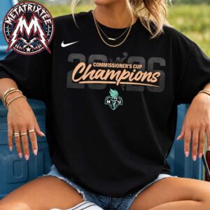 Nike x New York Liberty To The 2026 WNBA Commissioner’s Cup Champions Unisex T-Shirt