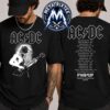 North America 2026 ACDC Hells Bells Lightning Tee For PWR UP Tour Short T-Shirt North America 2026 ACDC Hells Bells Lightning Tee For PWR UP Tour Short T-Shirt