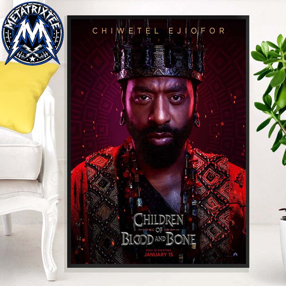 Official King Saran Poster For Children Of Blood And Bone Starring Chiwetel Ejiofor Releasing January 15 2027 Poster Canvas Official King Saran Poster For Children Of Blood And Bone Starring Chiwetel Ejiofor Releasing January 15 2027 Poster Canvas