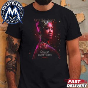 Official Queen Nehanda Poster For Children Of Blood And Bone Starring Regina King In Theaters January 15 2027 Balck T-Shirt