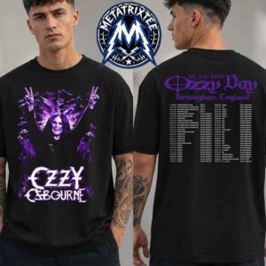 Ozzy Osbourne Anniversary Merch Tee For Ozzy Day In Birmingham England On July 22 2026 Unisex T-Shirt