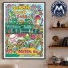 Mohama Saz Show Poster At Alexs Bar In Long Beach California On July 30 2026 High-Quality Poster Canvas
