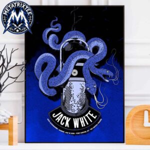 Port Chester NY 2026 Jack White At The Capitol Theatre Poster Concert On July 19 2026 High-Quality Poster Canvas