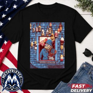 Portland 2026 Billy Strings Night 2 Poster Concert By Dan Dippel At The Cross Insurance Arena In ME on July 25 2026 T-Shirt