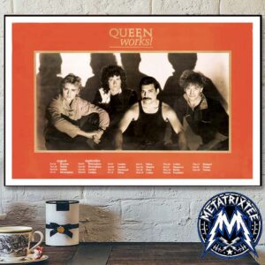 Queen Band The Work Poster Cities List For August to September Professional Poster Canvas