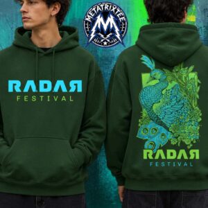 RADAR Festival 2026 RDR26 Peacock Tee For O2 Victoria Warehouse In Manchester UK On July 31 To August 2 2026 Hoodie T-Shirt
