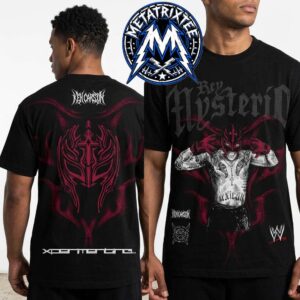 Rey Mysterio Merch Tee Ken Carson x WWE SummerSlam Complex Short Black T-Shirt