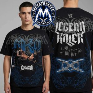 Rko Merch Tee WWE X Ken Carson SummerSlam Complex Black Short T-Shirt