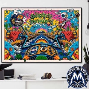 Road Trippin Summer Tour 2026 Poster For Slightly Stoopid At The Salt Shed Outdoors Fairgrounds In Chicago Illinois July 26 Professional Poster Canvas