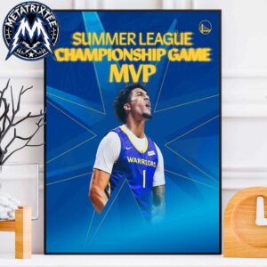 Rookie Yaxel Lendeborg MVP Game 2026 NBA Summer League Championship Gallery-Style Poster Canvas