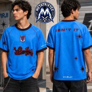 Sammy Virji x MUNDIAL It’s England Isn’t It Blue Football Jersey